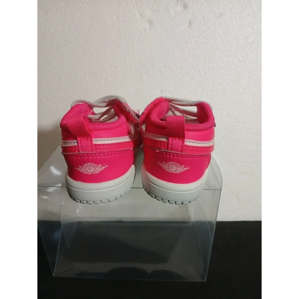 NIKE Air Jordan 1 Low Alt Toddler Pink Foam/Hyper Pink Shoes DR9747661 Size 4c